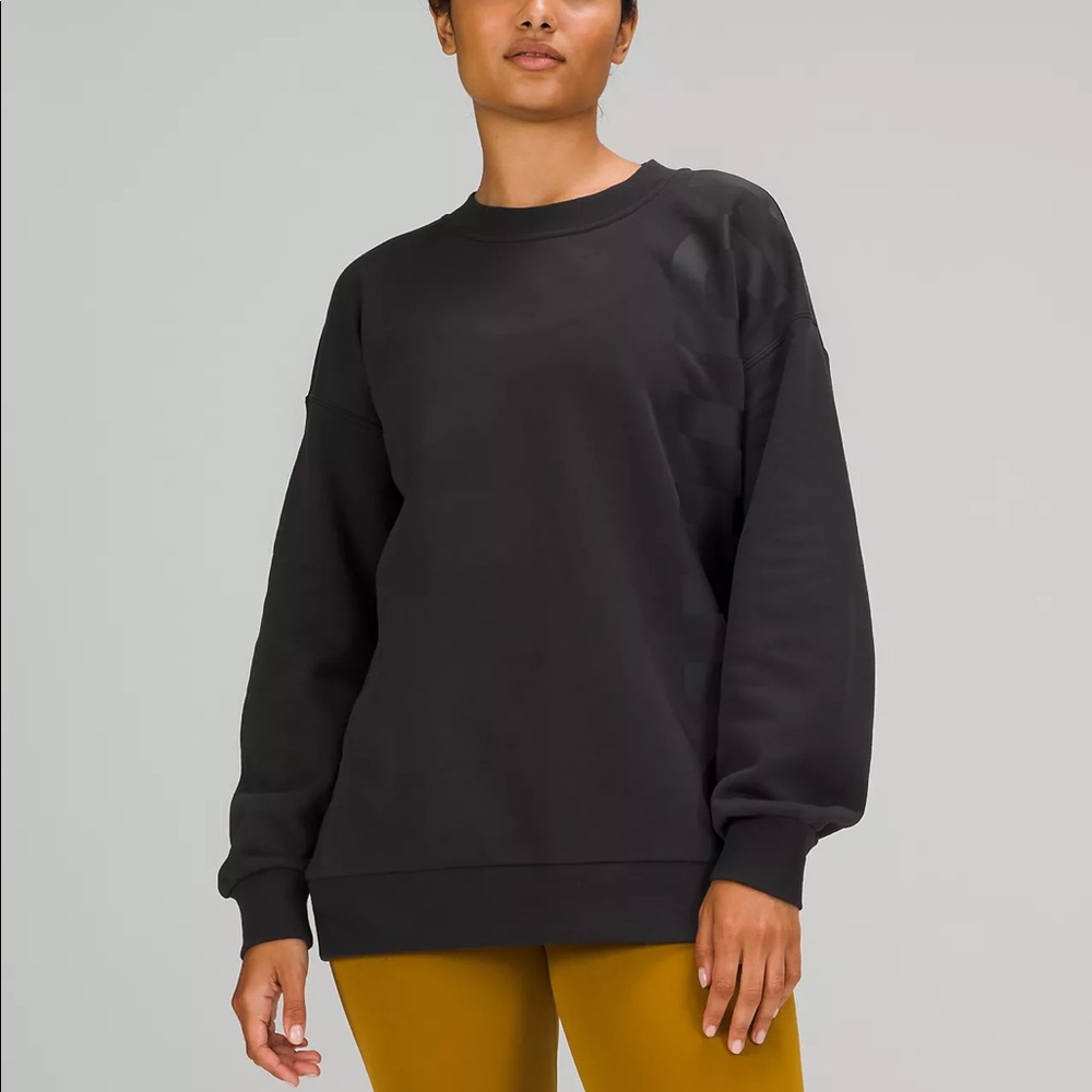 Lululemon | Perfectly Oversized Crew Logo NWT